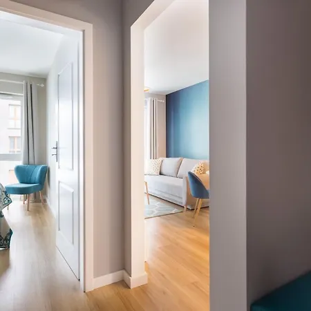 H2 Apartment- Gasiorowskich 4 - Parking Podziemny - Self Check In 24h - Mtp Targi - Pkp - Sklep Netto W Budynku